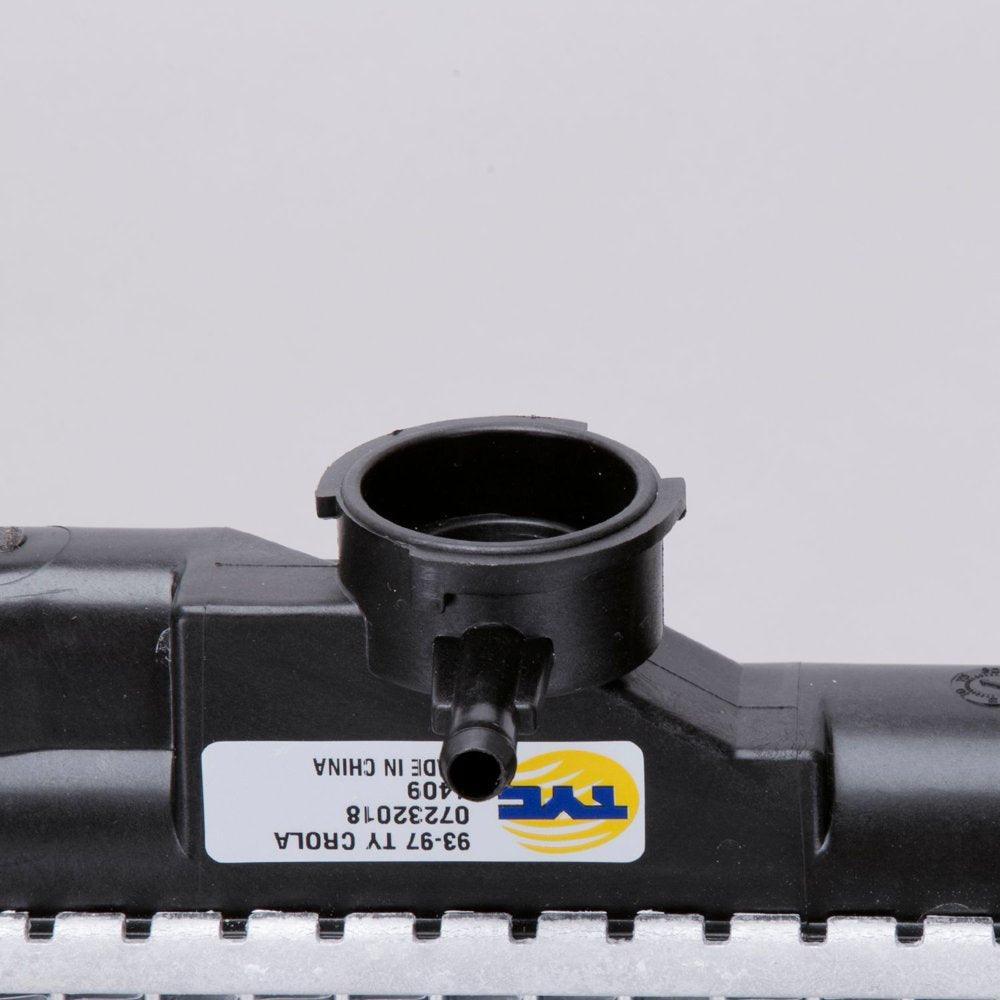 TYC 1409 Radiator Compatible with 1993-1997 Toyota Corolla Fits 1993 Geo Prizm