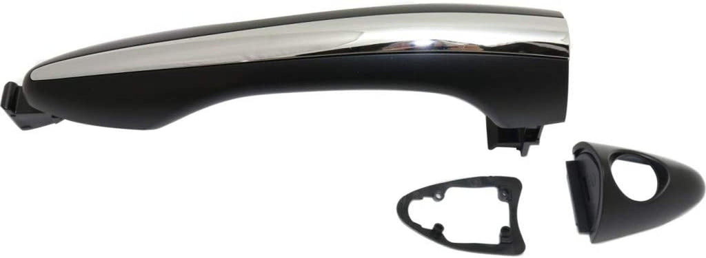 for Kia Optima Exterior Door Handle Front, Driver Side Primed (2012-2015) | with Key Hole| Trim:All Submodels