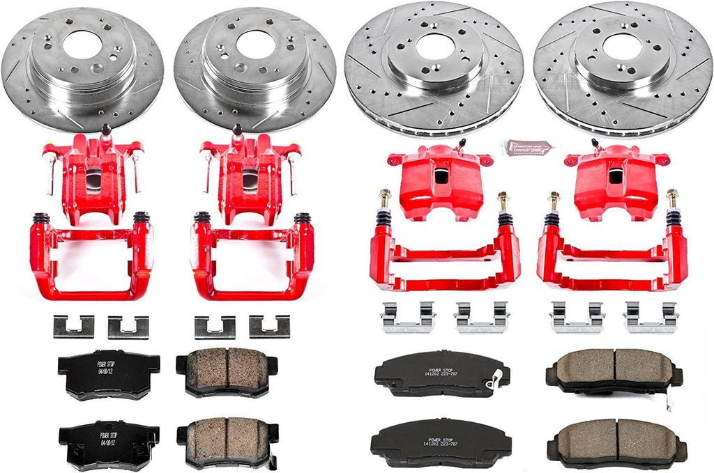 (KC2295) 1-Click Performance Brake Kit with Calipers
