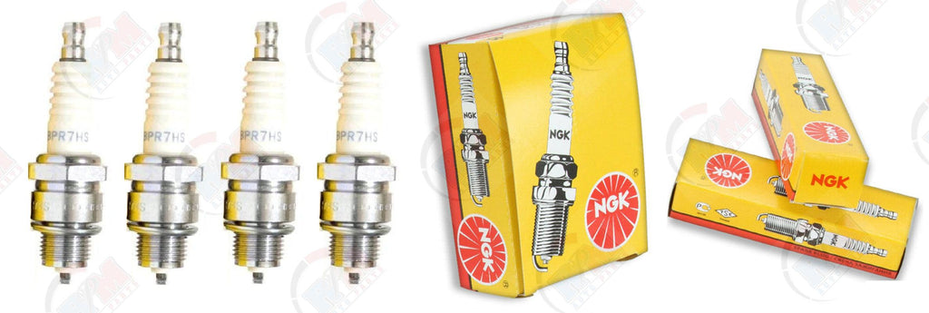 NGK BPR7HS "STANDARD" Plug Spark Plugs 6422 (Set of 4)