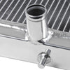 Auto A/T Racing Aluminum Radiator Compatible with Honda Civic Del Sol 1992-2000