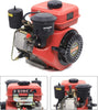 Diesel Engine, 4 Stroke 196CC Engine Air Cooling Single Cylinder Motor Recoil Hand Start 53Mm Shaft Length 3000RPM 2.2KW, 3L Air Cooling Vortex Oil System