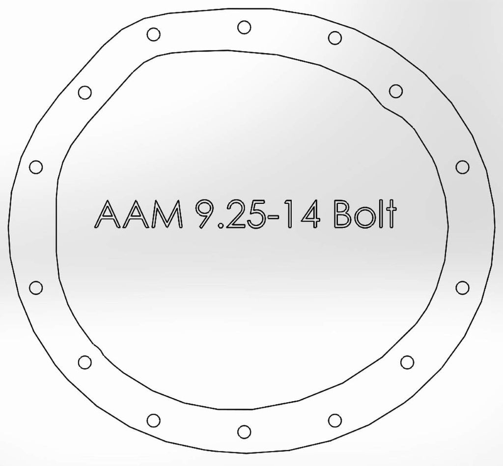 Afe Power 46-70042 Dodge Diesel Front Differential Cover (Machined; Pro Series)