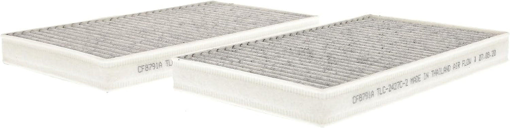 Fresh Breeze Cabin Air Filter Replacement for Car Passenger Compartment W/ Arm and Hammer Baking Soda, Easy Install, CF8791A for GM Truck Vehicles , White