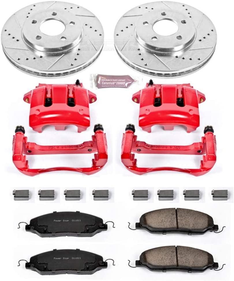 (KC1382) 1-Click Performance Brake Kit with Calipers