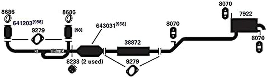 643031 Catalytic Converter