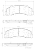 Brembo Front Disc Brake Pad Set for Expedition, Navigator, F-150 (P24166N)