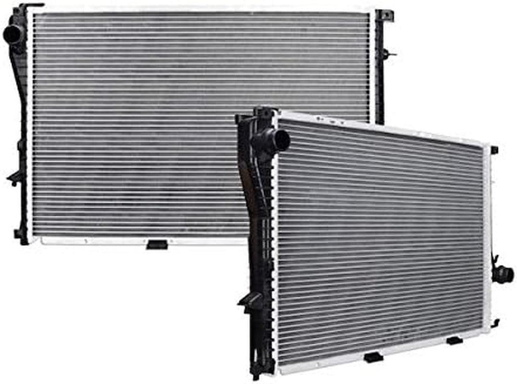 R2284-MT Plastic End-Tank Radiator Compatible with BMW 528I 1999-2000