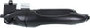 Front Exterior Door Handle Compatible with 2000-2007 Ford Focus, Set of 2, Driver and Passenger Side Smooth Black