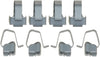 H5470 Professional Grade Disc Brake Pad Anti-Rattle Clip, (Pack of 8)