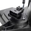 OEM-RF-0012 Factory Style Radiator Cooling Fan Assembly Cooling Efficiency Improved Direct Replacement [Compatible with 17-19 Elantra], Black