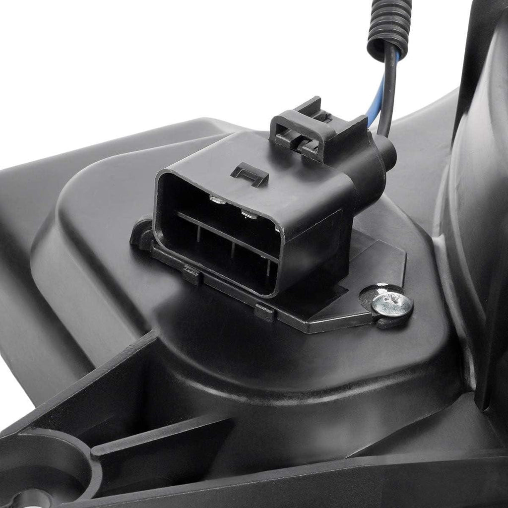 OEM-RF-0012 Factory Style Radiator Cooling Fan Assembly Cooling Efficiency Improved Direct Replacement [Compatible with 17-19 Elantra], Black