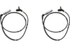 Rear PAIR Delphi ABS Wheel Speed Sensor for 1999-2000 BMW 323I (58029)