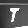 42-7015 Textured Black Rock Slider Steps for Jeep Wrangler JK Unlimited 4Dr 2007-2018 (Excl. 2018 JL), 1 Pack