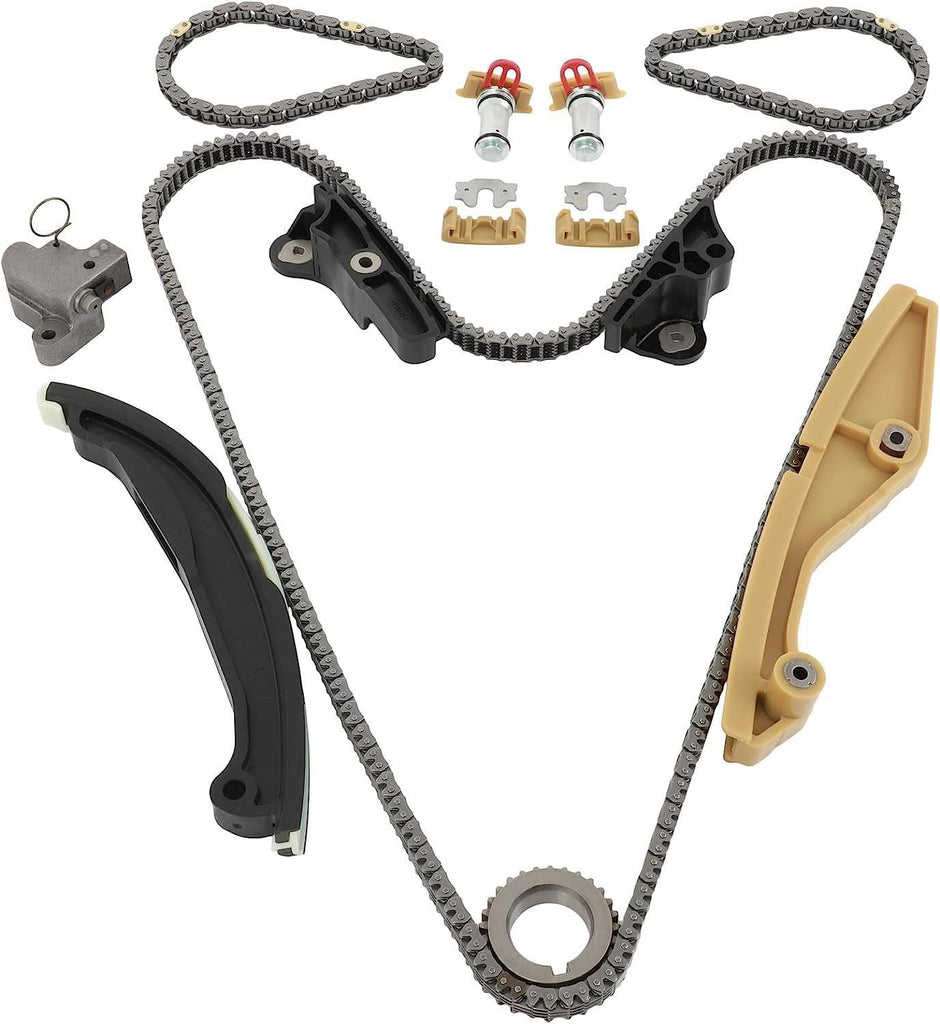 13-PC Set Engine Timing Chain Kit FIT for Ford F-150 Explorer Mustang Edge Transit-250 350 Taurus Flex for Lincoln MKZ MKX MKS