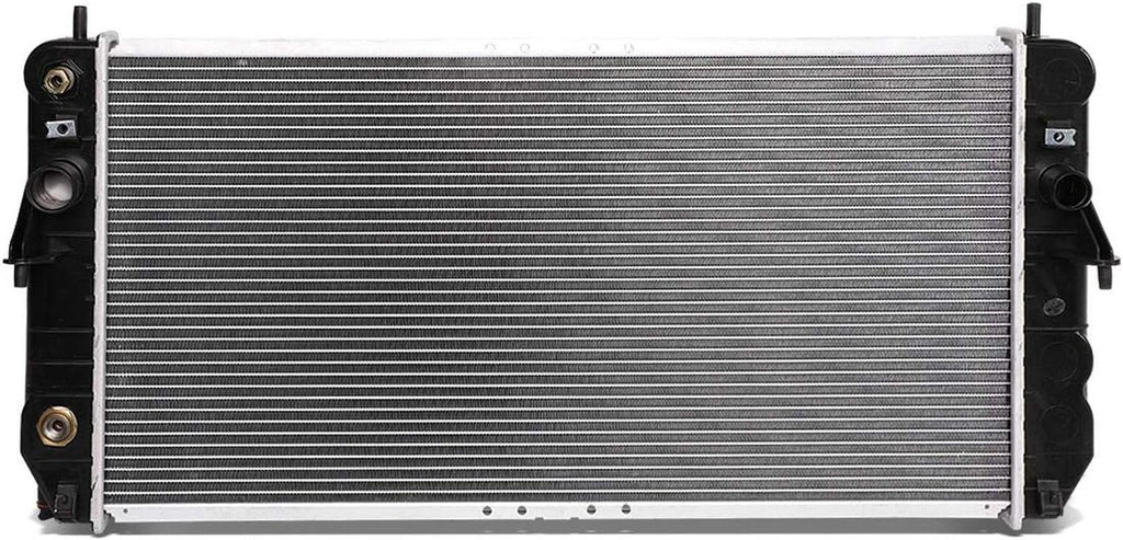 OEM-RA-2491 2491 Aluminum Radiator Compatible with 01-05 Deville 4.6 AT,30-1/2" W X 15-5/16" H X 1" D,1-5/16" Inlet / 1-9/16" Outlet