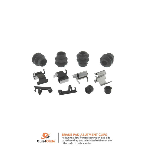 Disc Brake Hardware Kit for Attitude, Mirage, Lancer, Outlander+More 13530Q