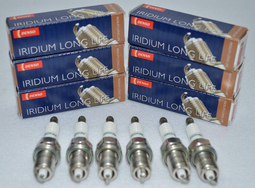 DENSO FK20HR11 LONG LIFE IRIDIUM POWER SPARK PLUGS 6-PCS for TOYOTA LEXUS