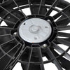 OEM-RF-0078 CH3115119 Factory Style Radiator Cooling Fan Assembly Replacement,Black