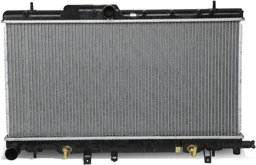 OEM-RA-2450 OE Style Direct Fit Radiator Compatible with 02-03 Impreza WRX AT, 27-3/16" W X 13-3/8" H X 5/8" D; 1-5/8" Inlet, 1-9/16" Outlet