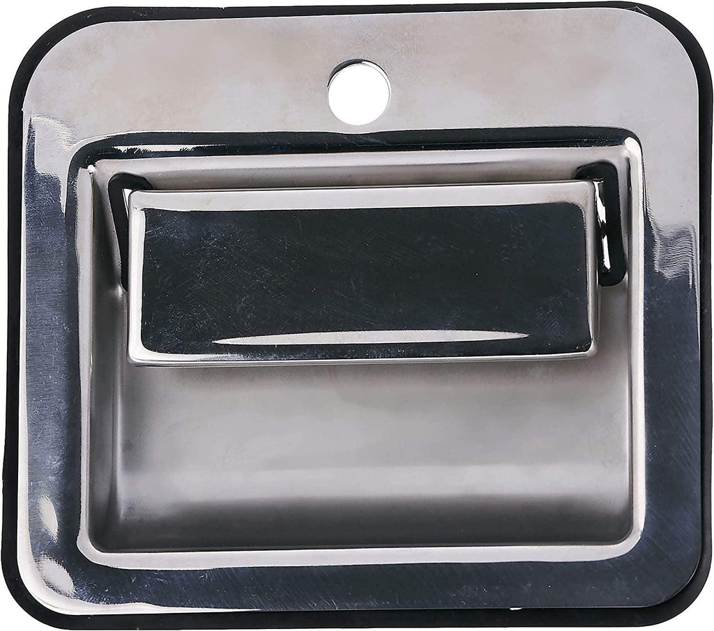 Dorman 760-5405 Front Passenger Side Exterior Door Handle Compatible with Select Kenworth Models, Chrome