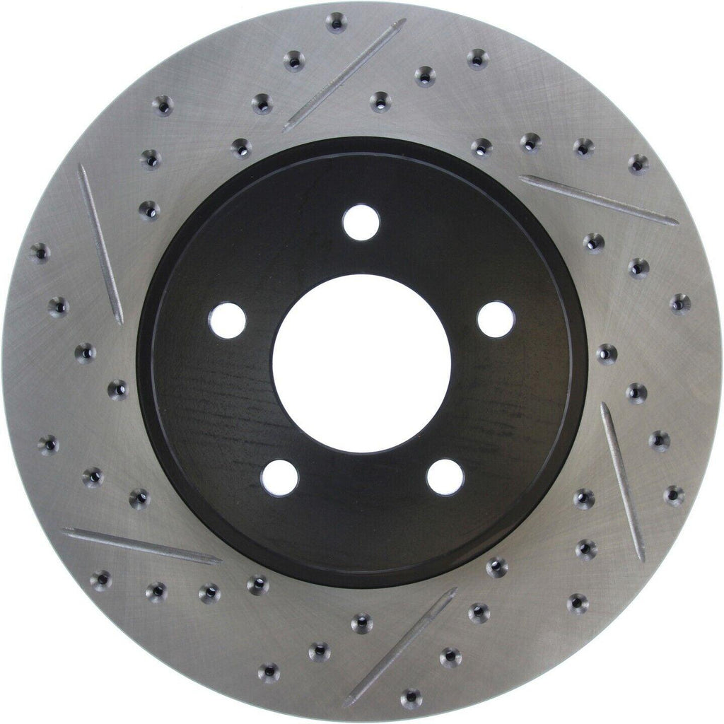 Front PAIR Stoptech Disc Brake Rotor for 2005-2012 Ford Escape (44138)