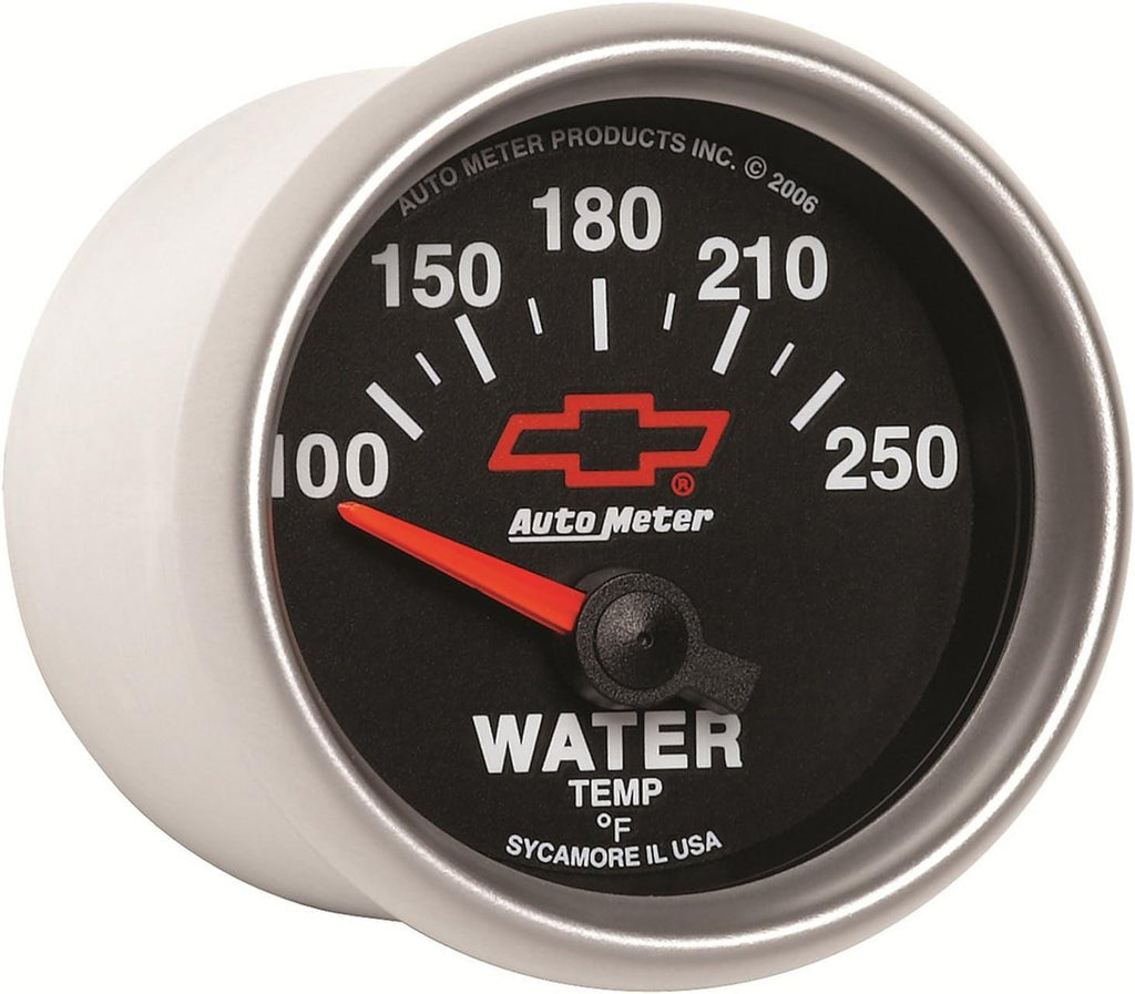 3637-00406 GM Performance Parts Red 2-1/16" 100-250 Degree Fahrenheit Short Sweet Electric Water Temperature Gauge