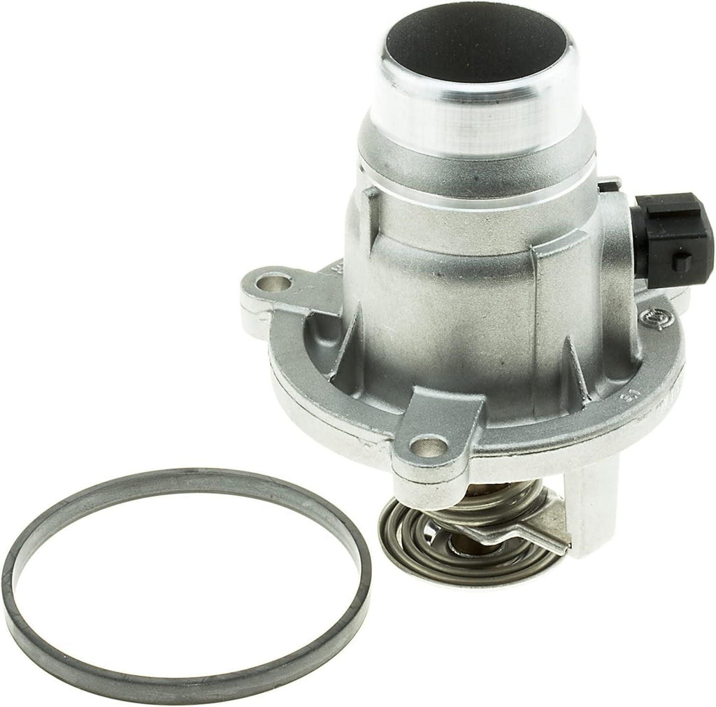Engine Coolant Thermostat/Water Outlet Assembly, Stainless Steel