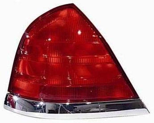 Chrome Trim Rear Brake Light Taillight Lamp LH Left Side for 99-10 Crown Vic