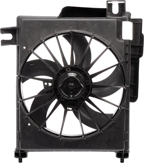 Dorman 620-035 Radiator Fan Assembly with Extra Harness , Black