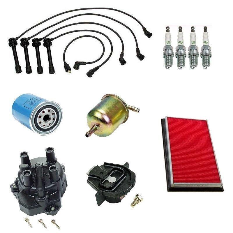 TK2004-10 : Fits 97-01 Nissan Altima Tune up Kit, Cap Rotor Spark Plug Filter