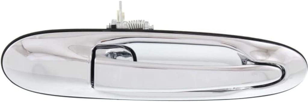 for Lincoln Town Car Exterior Door Handle 1998 99 00 01 2002 Front Passenger Side Chrome | Trim:All Submodels | FO1311146 | YW1Z5422404AA