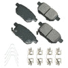 Rear Disc Brake Pad Set for Prius, Prius Awd-E, Prius Prime+More (ASP1354B)