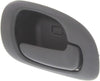 Interior Door Handle Set Compatible with 1998-2004 Dodge Intrepid Rear, Driver and Passenger Side Textured Black Sedan