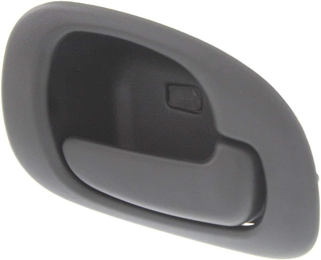 Interior Door Handle Set Compatible with 1998-2004 Dodge Intrepid Rear, Driver and Passenger Side Textured Black Sedan