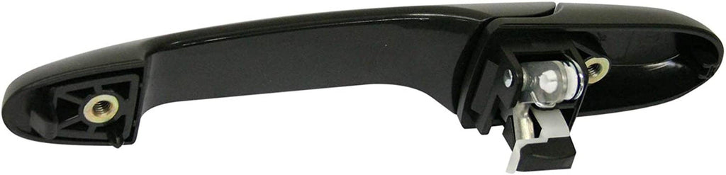 Front and Rear Exterior Door Handle Set of 4 Compatible with 2006-2013 Chevrolet Impala and 2005-2009 Buick Lacrosse Smooth Black Driver and Passenger Side