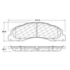 Centric Front Disc Brake Pad for Ford (102.13280)
