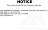 Mpulse Rear Disc Brake Pads Wear Sensor SEN-2BWS0143 for BMW Z4
