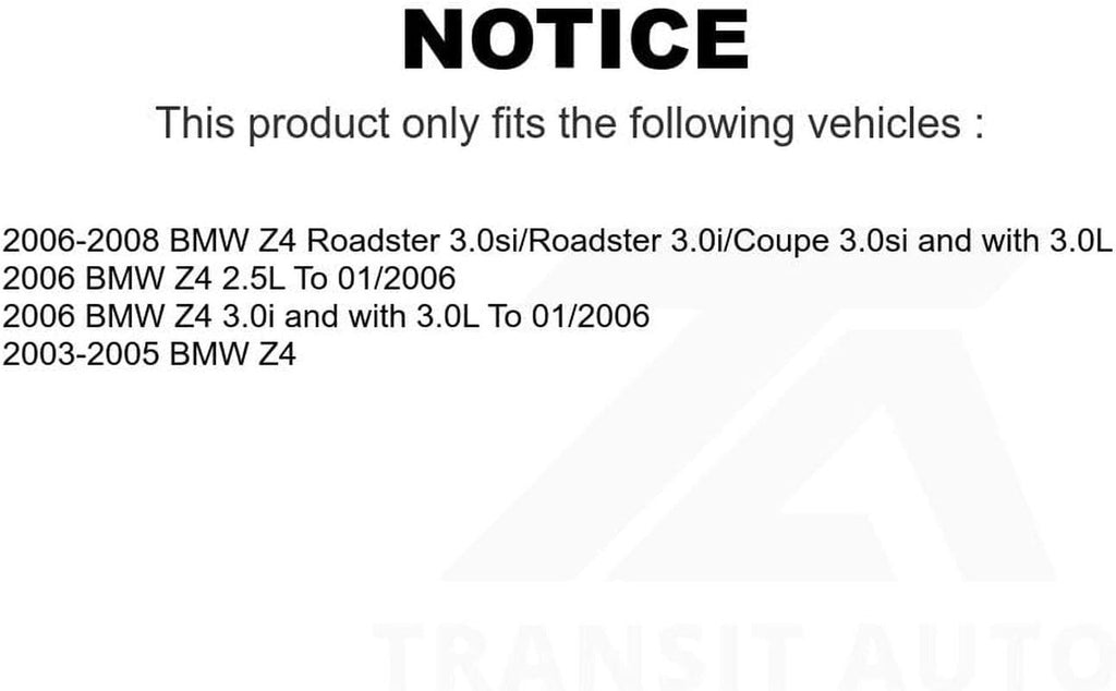 Mpulse Rear Disc Brake Pads Wear Sensor SEN-2BWS0143 for BMW Z4