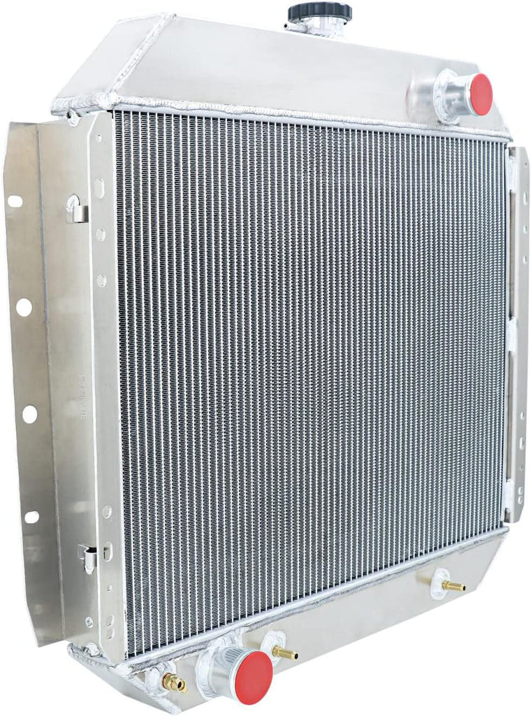 Radbuild 3 Row Aluminum DPI433 Radiator for 1966-1979 Ford F-Series F100 F150 F250 F350 Bronco Truck Pickup V8 Engine Radiators 67 68 69 70 71 72 73 74 75 76 77 78
