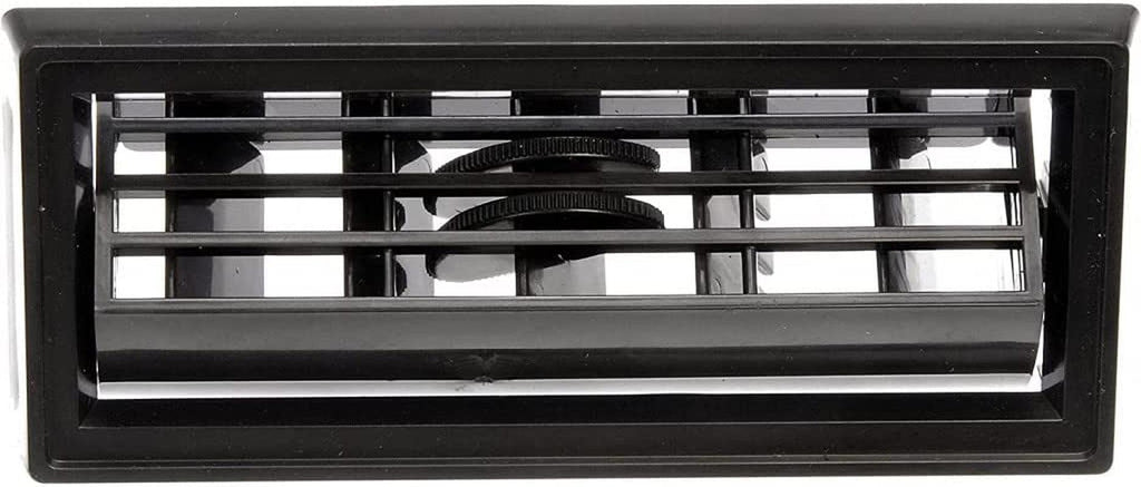 For Peterbilt 357/375/377 1990-2000 Dash Board Air Vent Driver or Passenger Side | Center | HVAC Vent | Heavy Duty | Black | Plastic | Replacement for 17-03568