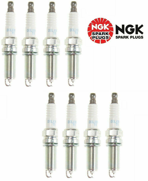 8 X Spark Plugs NGK Laser Iridium Platinum DILKR7A11 for Hyundai Equus Genesis