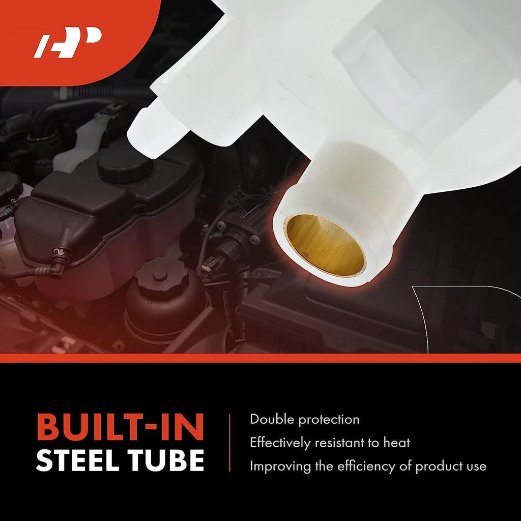 A-Premium Coolant Overflow Recovery Reservoir Tank Compatible with Mercedes-Benz [E-Class W211] E280, E300, E320, E350, E55 AMG & [Cls-Class W219], CLS55 AMG, CLS550, CLS63 AMG, 603-283, 2115000049