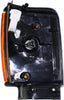 Compatible with Toyota 4Runner / Pickup Corner Light 1984 1985 1986 Passenger Side | W/Black Trim | Amber Lens | TO2521158 | 8161089143