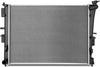 OEM-RA-13249 1-Row Aluminum Core Radiator Compatible with 11-14 Optima 2.4L Hybrid, 25-1/16" W X 18-11/16 H X 5/8" D,1-3/8" Inlet / 1-3/8" Outlet