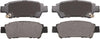 ADVICS AD0995 Ultra-Premium Rear Disc Brake Pad Set