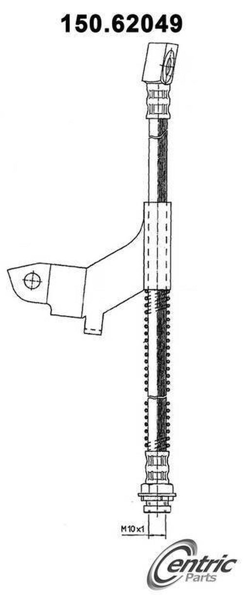 Brake Hydraulic Hose for Reatta, Riviera, Allante, Eldorado+More 150.62049