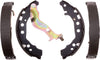 Gold 171010B Bonded Rear Drum Brake Shoe Set