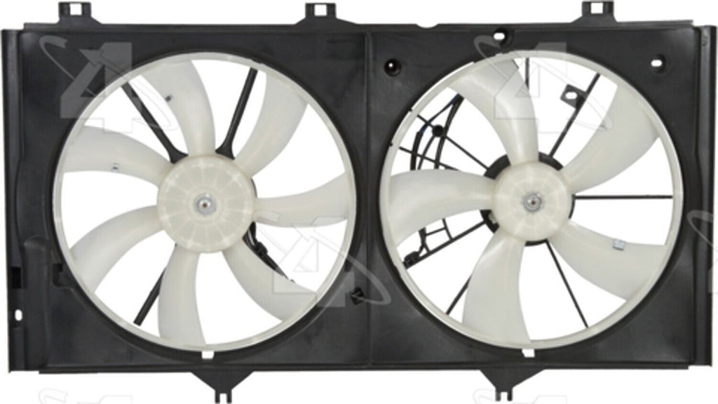 Four Seasons Dual Radiator and Condenser Fan Assembly for ES350, Camry 76188