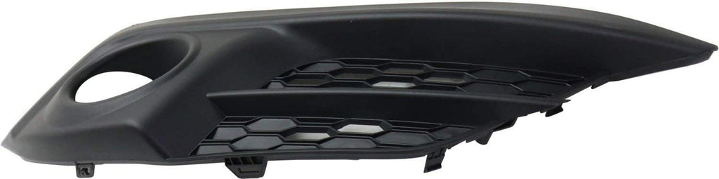 Fog Lamp Molding Compatible with 2016-2018 Honda Civic Side Garnish Coupe/Sedan Passenger and Driver Side